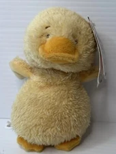 Ganz Baby Wuzzies Lovie Baby Beanbag Beanbums (Ducky), 6" New
