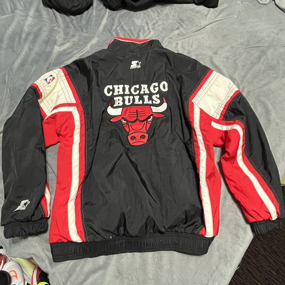 Vintage 90's Chicago Bulls Starter Windbreak Jacket Adult XL