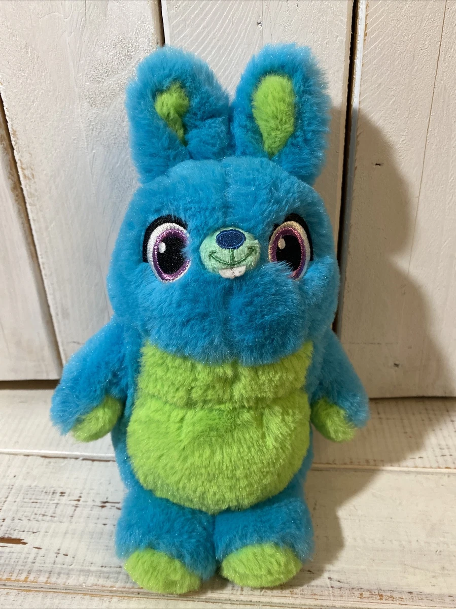 Blue top rabbit toy