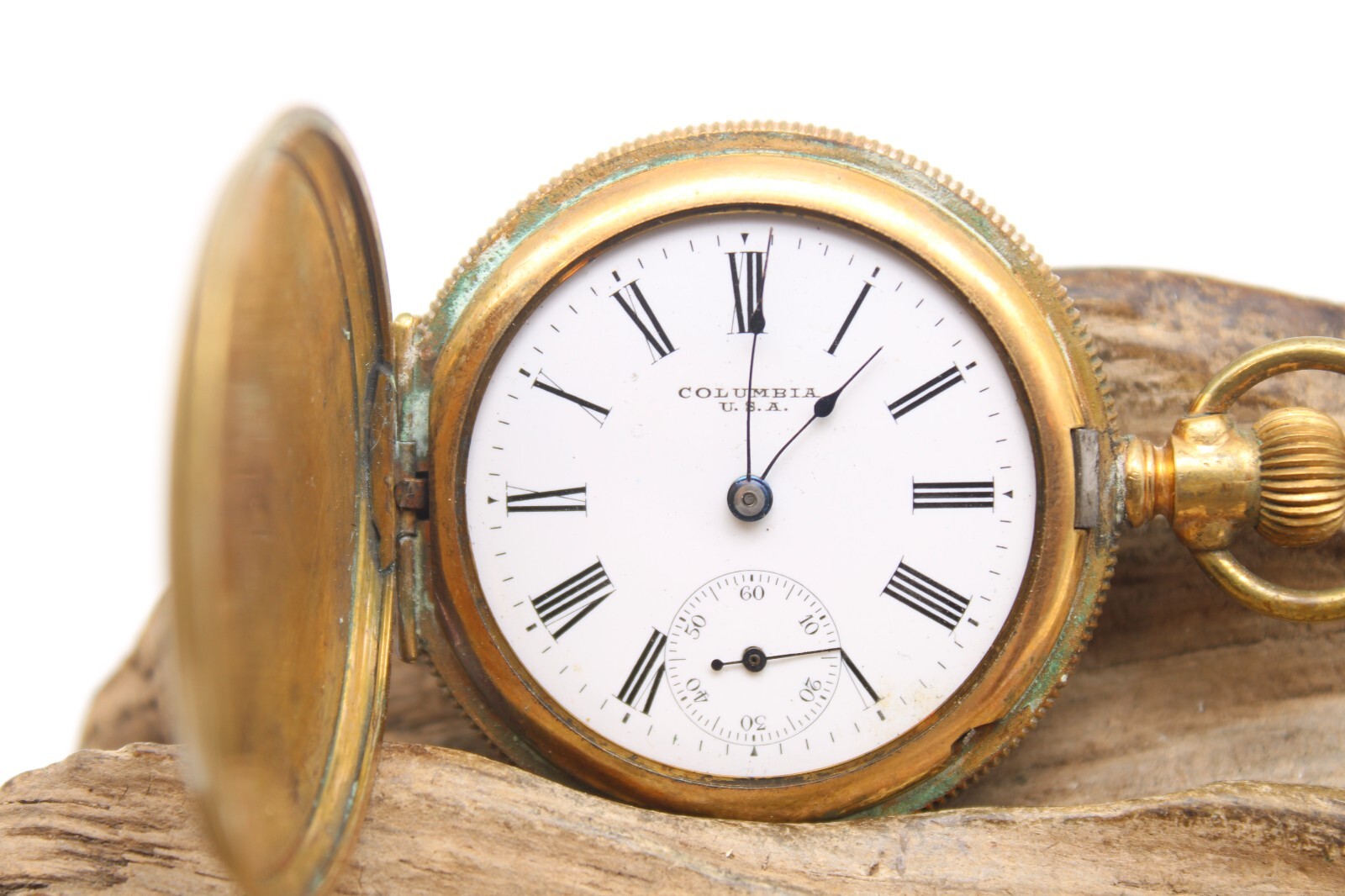 COLUMBIA USA POCKET WATCH AG012210 OVERWOUND FOR REPAIR (TB3) eBay