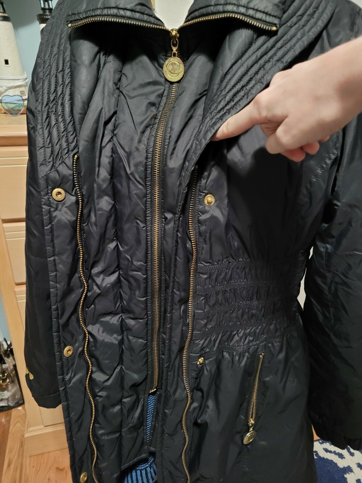 coogi puffer jacket