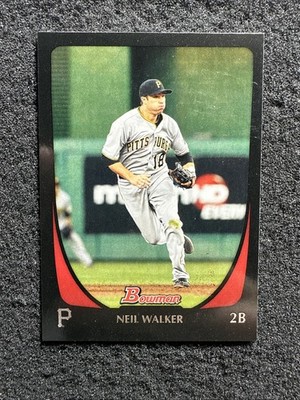 NEIL WALKER 2011 Bowman #56 Pittsburgh Pirates (Buy 10 get 10 Free)