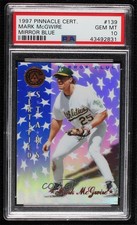 1997 Pinnacle Certified Stars Mirror Blue Mark McGwire #139 PSA 10 GEM MT 04b0