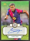 2024-25 Topps Definitive Lamine Yamal Defining Images Auto Collection Green #/10