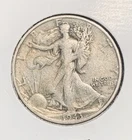 1943-S Walking Liberty Half Dollar 90% Silver
