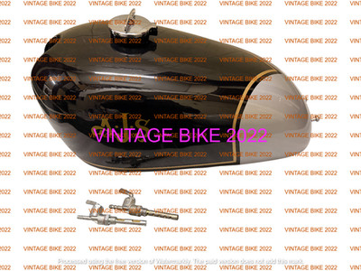 Ajs 16Mc 350 Scrambler Competition Schwarz Silber Stahl Benzintank + Deckel H...