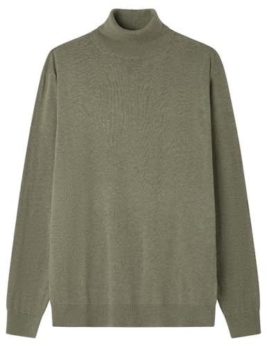 Strukturhemd Khaki L Mit Baumstickerei Von Springfield, Herrenhemd, Casual-image