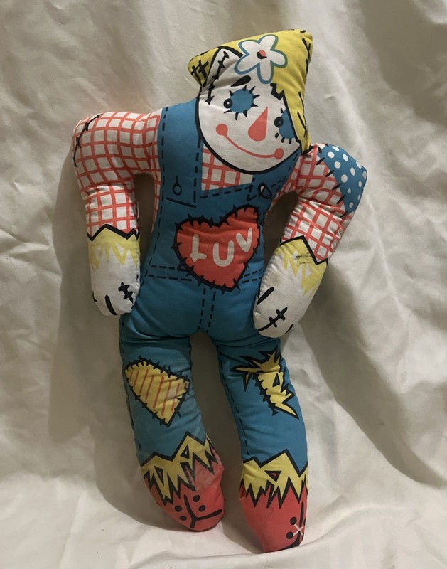 Vintage Sam the Scared-est Scarecrow 1972 Plush Robert L. May Toy Brach Candy