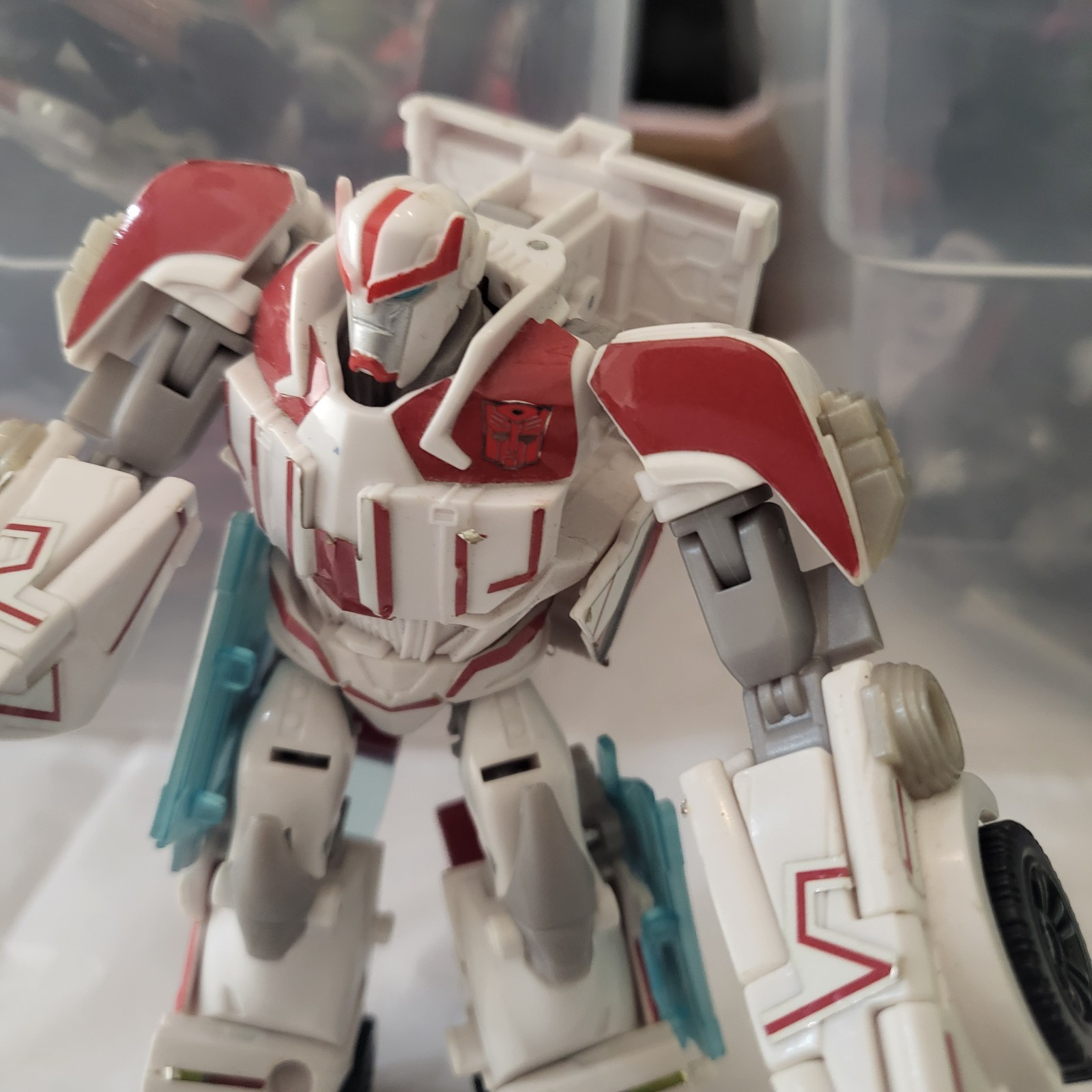 Transformers Rechet Transformers Arms Micron Ratchet Takara AM-04 Prime Deluxe Class | eBay