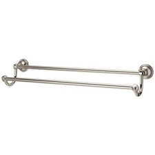 Pfister, BTB-TB2D, Tisbury 24" Towel Bar, Polished Nickel
