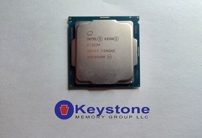 Intel Xeon E-2234 SRFAX 3.6GHz 4 Cores 8 Threads 8MB Cache LGA1151 *km