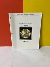 HP 98046-90005 9835/9845 Desktop Computer Data Communication Basics Manual