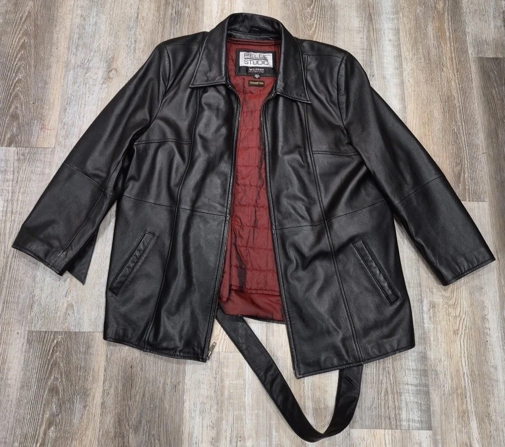 Wilsons Leather Pelle Studio In Men's Coats & Jackets for sale | eBay