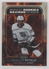 2021-22 O-Pee-Chee Platinum Marquee Rookies Hot Magma 3/499 Quinton Byfield 1s6m