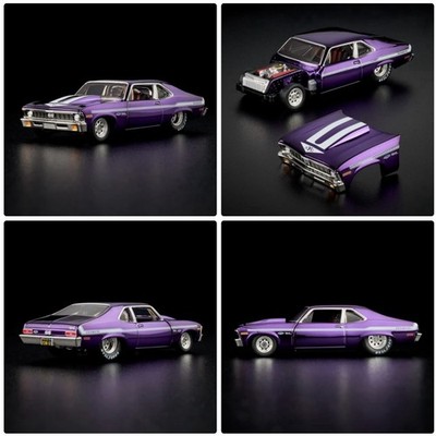 Hot Wheels RLC Exclusive 🔥1972 Chevy Nova SS🔥 Real Riders
