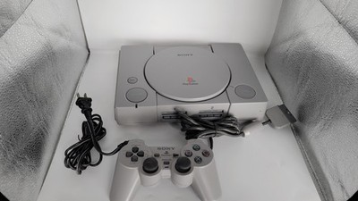 Sony PlayStation 1 PS1 Console Bundle OEM Controller Power Cord Tested Working