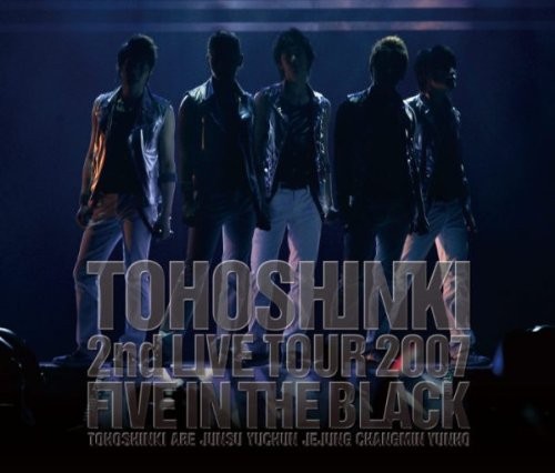 TOHOSHINKI LIVE CD COLLECTION Five in The Black in Nippon Budokan JAPAN