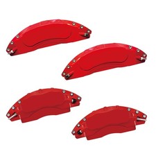 Red Caliper Covers Aluminum Easy Install for Toyota GR Supra 2020-2024 Set of 4