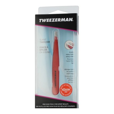 Tweezerman Pinzetten Full Slant - Signature Red 1-Stück