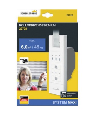Schellenberg RolloDrive 65 Premium 22728 Elektrischer Funk-Gurtwickler 