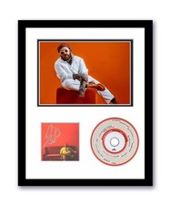 Teddy Swims Autographed Signed 11x14 Framed CD Photo Everything But Therapy ACOA