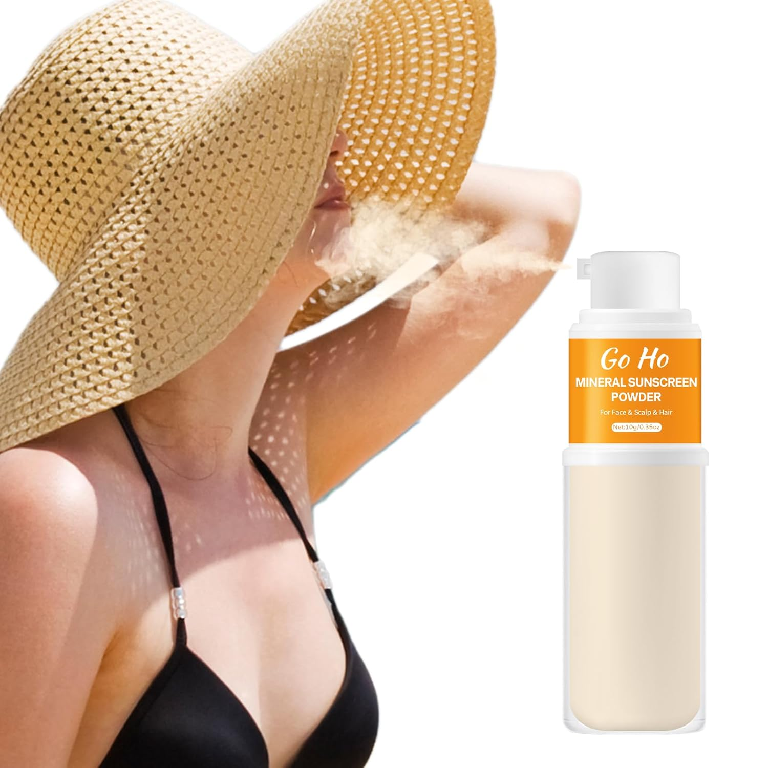 SPF 50 Mineral Sunscreen Translucent Matte Setting Powder Spray