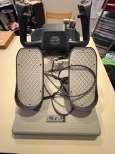 CH Products Simulator USB Flight Sim Yoke FSY211U  Pro Pedals PPU995 Set Tested