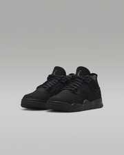 Air Jordan 4 Retro "Black Cat" Men's Sneakers