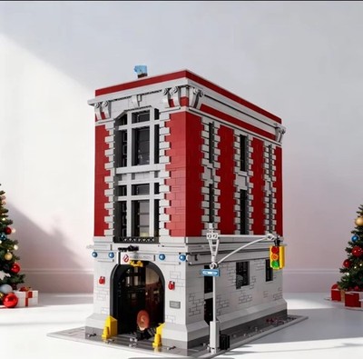 Ghostbusters Feuerwache (Lego Kompatibel) | Moc, Bausteine, 4634 Teile, Set,