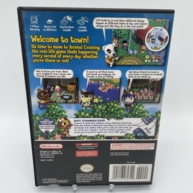 Animal Crossing Nintendo GameCube Complete CIB Black Label