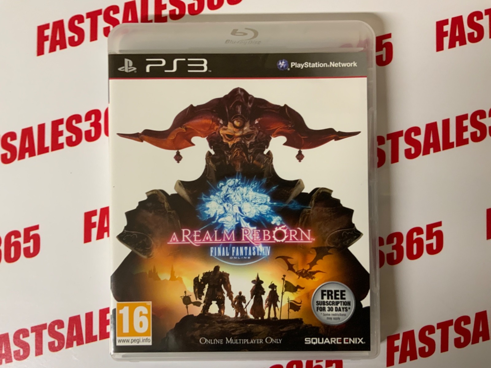 Final Fantasy XIV: A Realm Reborn (PS3) GREAT CONDITION.