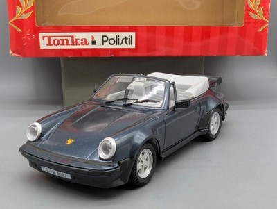 Modellautos 1:16 nicht 1:18 Tonka Polistil Porsche 911 Turbo Cabriolet mit OVP