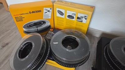 Kodak Carousel Ektapro  Rundmagazine für 80 Dias
