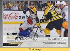 2019 Upper Deck Game Dated Moments April All-Time Mark Recchi #72 HOF READ 0ca7