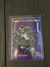 Venom 2026 Topps Chrome Marvel #187 Purple Raywave /75