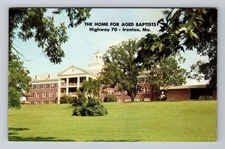 Ironton MO-Missouri, The Home For Aged Baptists, Souvenir, Vintage Postcard