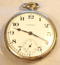 Waltham Pocket Watch 16S 17J 1912 Serviced Mod. 1908