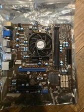 AMD A4-6300 + MSI FM2-A75MA-E35 + Stock Cooler (No RAM)