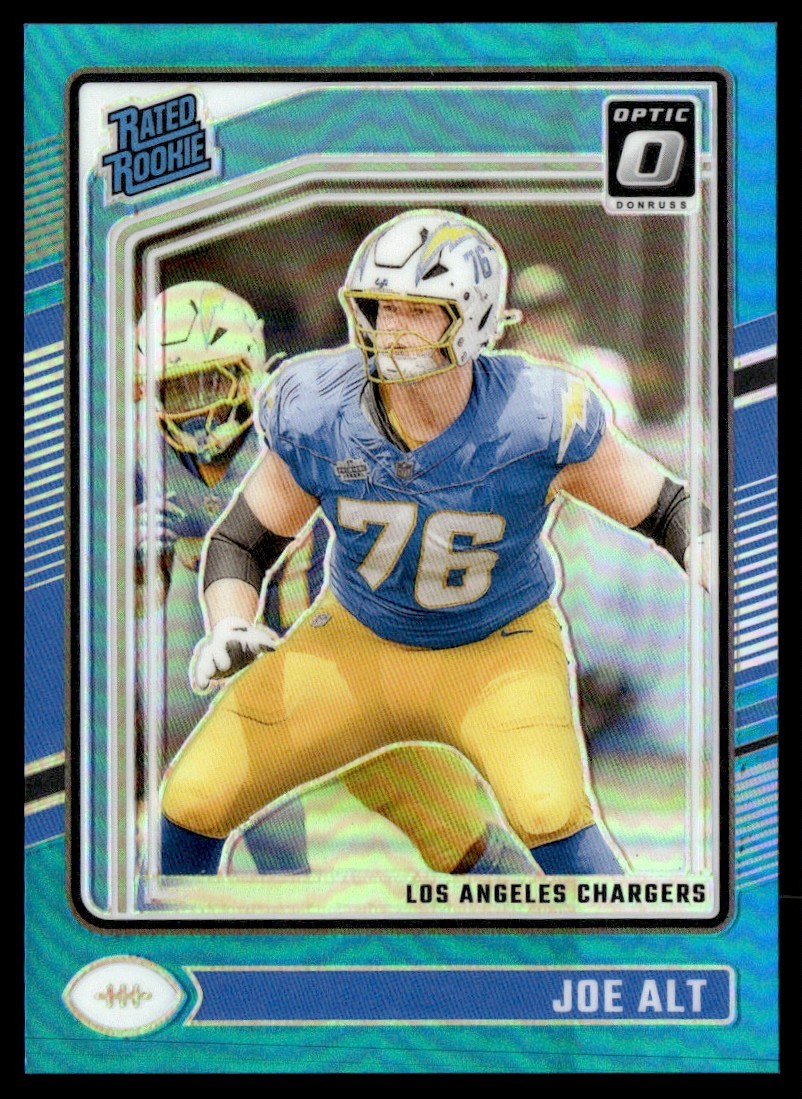 2024 Donruss Optic Rated Rookie Aqua Joe Alt 203/299 #254