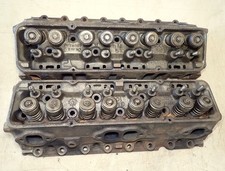 Oem Gm 3973487 Cylinder Heads 1971 1972 Small Block Chevy 350 Dated H 28 0 Pair
