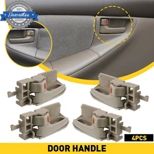 Set of 4 Interior Inside Inner Door Handle Beige For Toyota Corolla 2003-2008