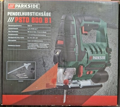 PARKSIDE PSTD 800 B1 Pendelhubstichsäge Pendelhub Stichsäge Laserführung LED