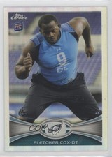 2012 Topps Chrome Refractor Fletcher Cox #82 0zt5