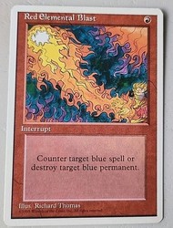 Red Elemental Blast - 4th Edition