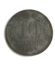 Kaiserreich 10 Reichspfennig 1922 ohne M&uuml;nzzeichen sch&ouml;n
