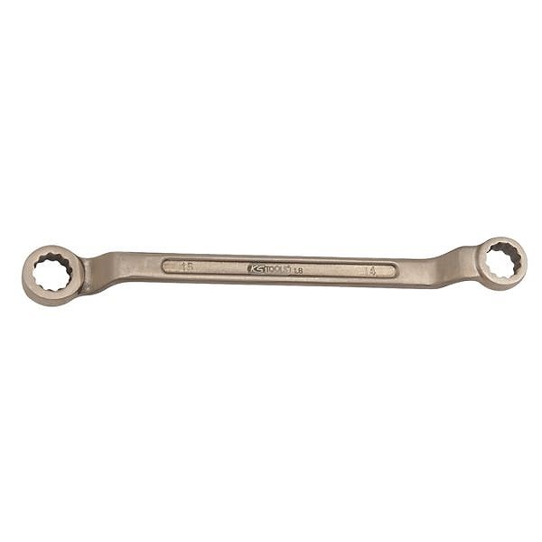 Ks Tools Bronzeplus Doppel-RingschlüSsel GekröPft 41X46 Mm-image