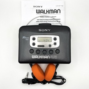 Sony Walkman WM-FX221 AM/FM Cassette Player - New Belt - Reconditioned