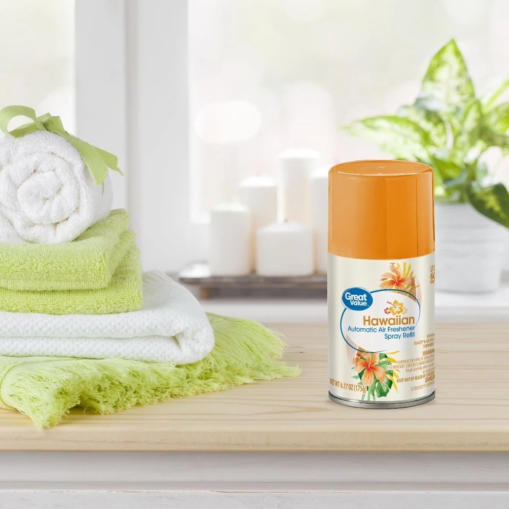 Automatic Air Freshener Spray Refill, Hawaiian Scent, 2 Pack - thumbnail 3