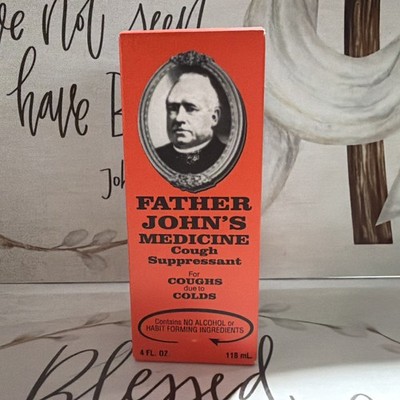 FATHER JOHN S MEDICINE Cough Suppressant 8 Fl Oz Exp:08/26