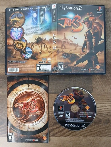 Jak 3 (Sony PlayStation 2, 2004) PS2 Complete CIB - Tested